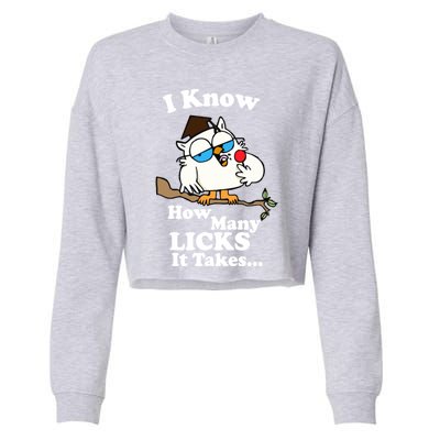 Tootsie Pop The Magic Number Cropped Pullover Crew