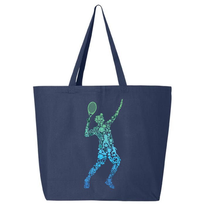 Tennis Player 25L Jumbo Tote