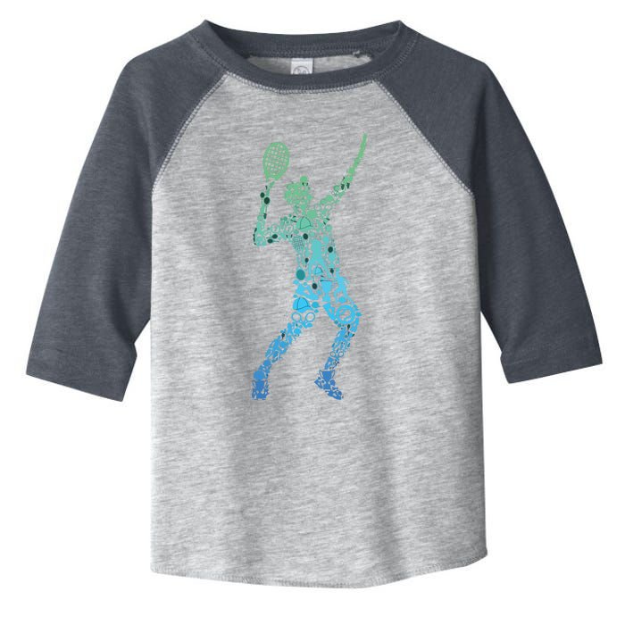 Tennis Player Toddler Fine Jersey T-Shirt