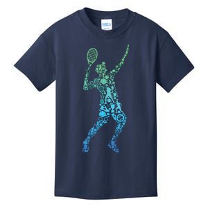 Tennis Player Kids T-Shirt