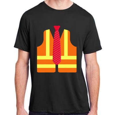 Trump Proud To Be Garbage Hi Vis Vest Red Tie Costume 2024 Adult ChromaSoft Performance T-Shirt