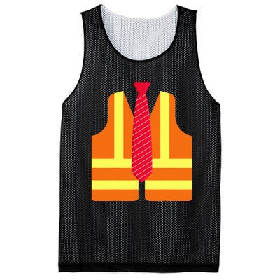 Trump Proud To Be Garbage Hi Vis Vest Red Tie Costume 2024 Mesh Reversible Basketball Jersey Tank