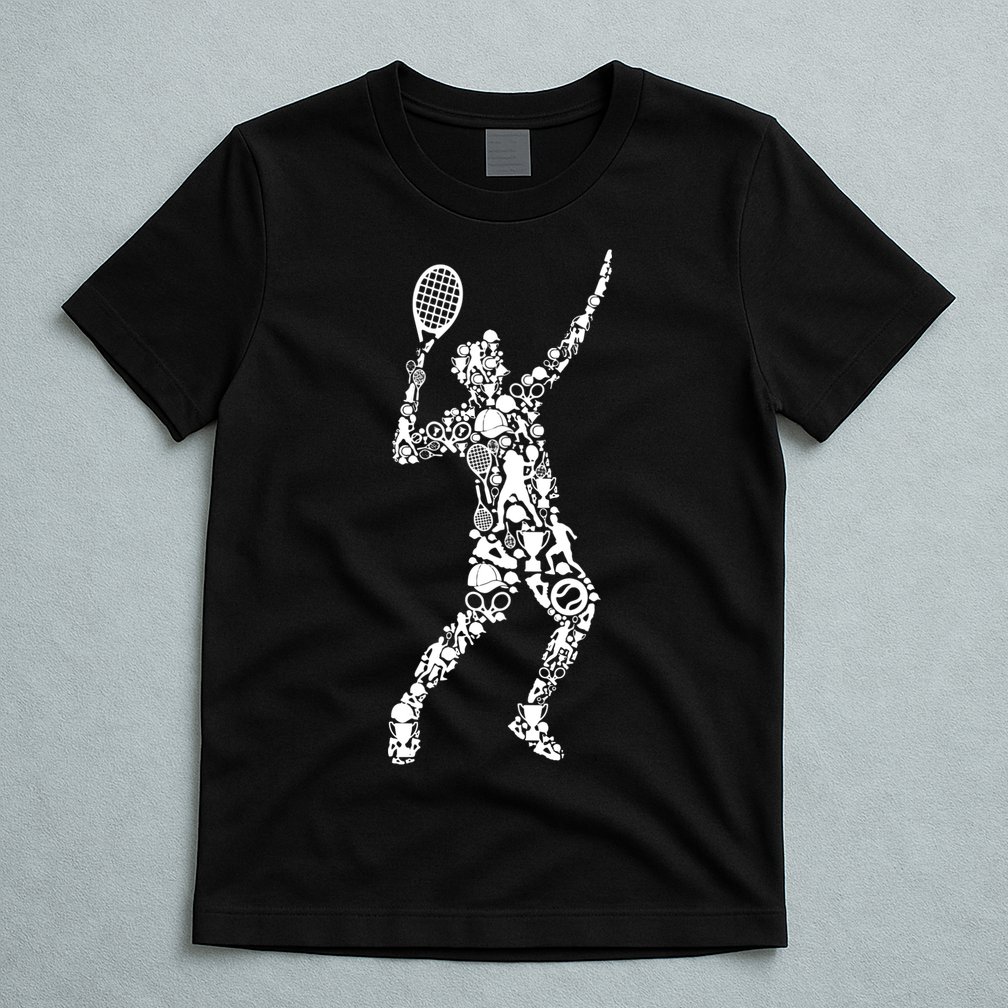 Tennis Player T-Shirt