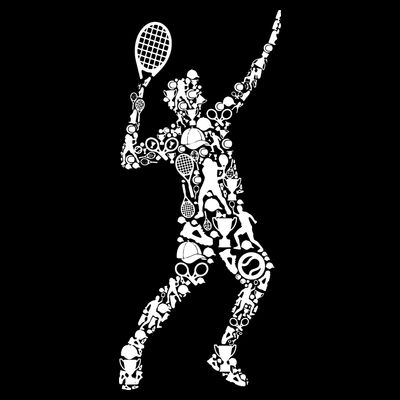 Tennis Player T-Shirt