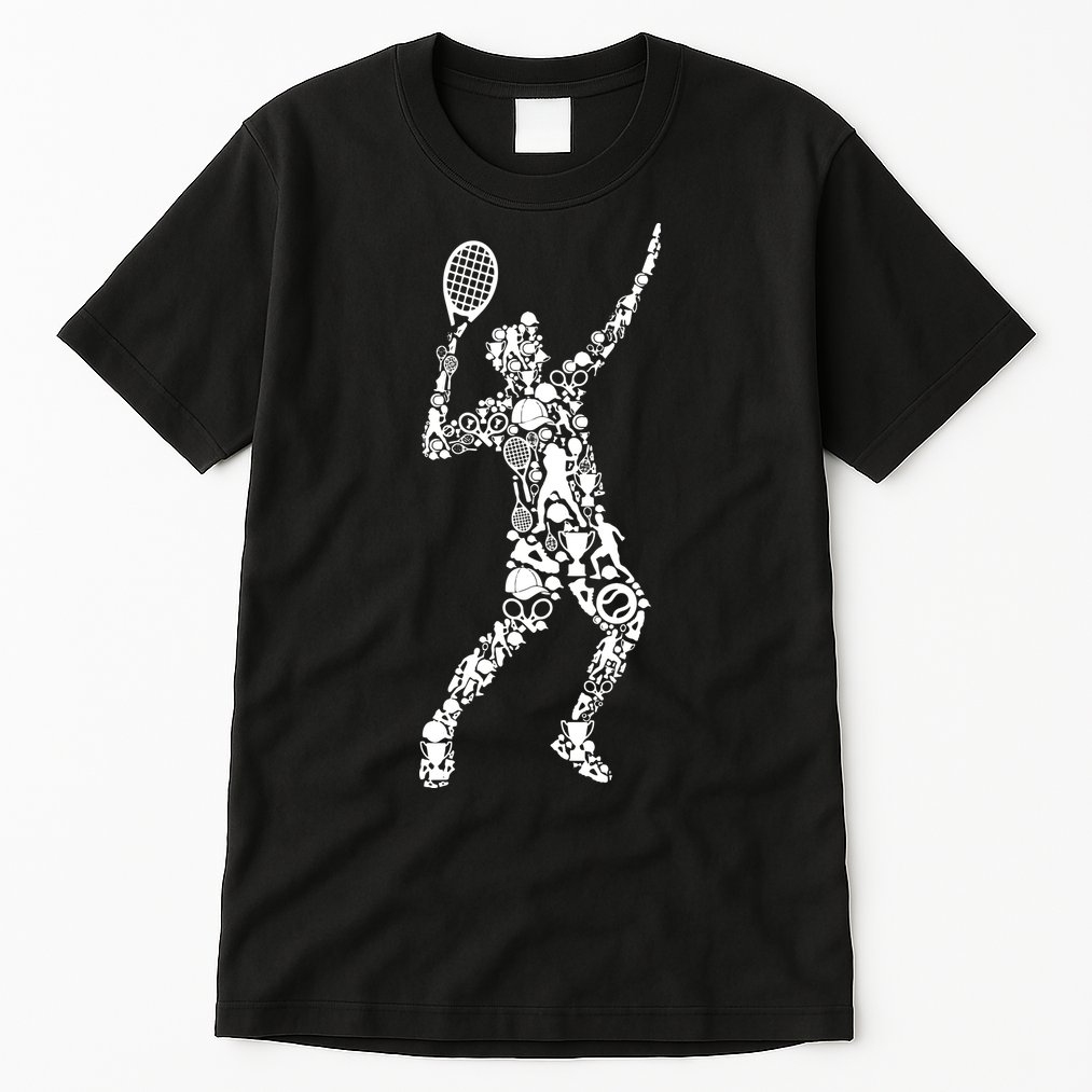 Tennis Player Tall T-Shirt