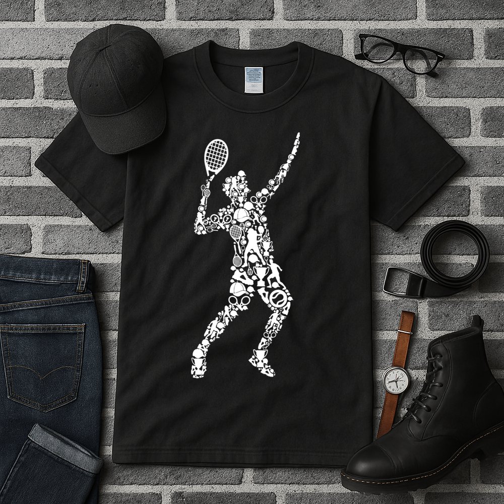 Tennis Player Tall T-Shirt