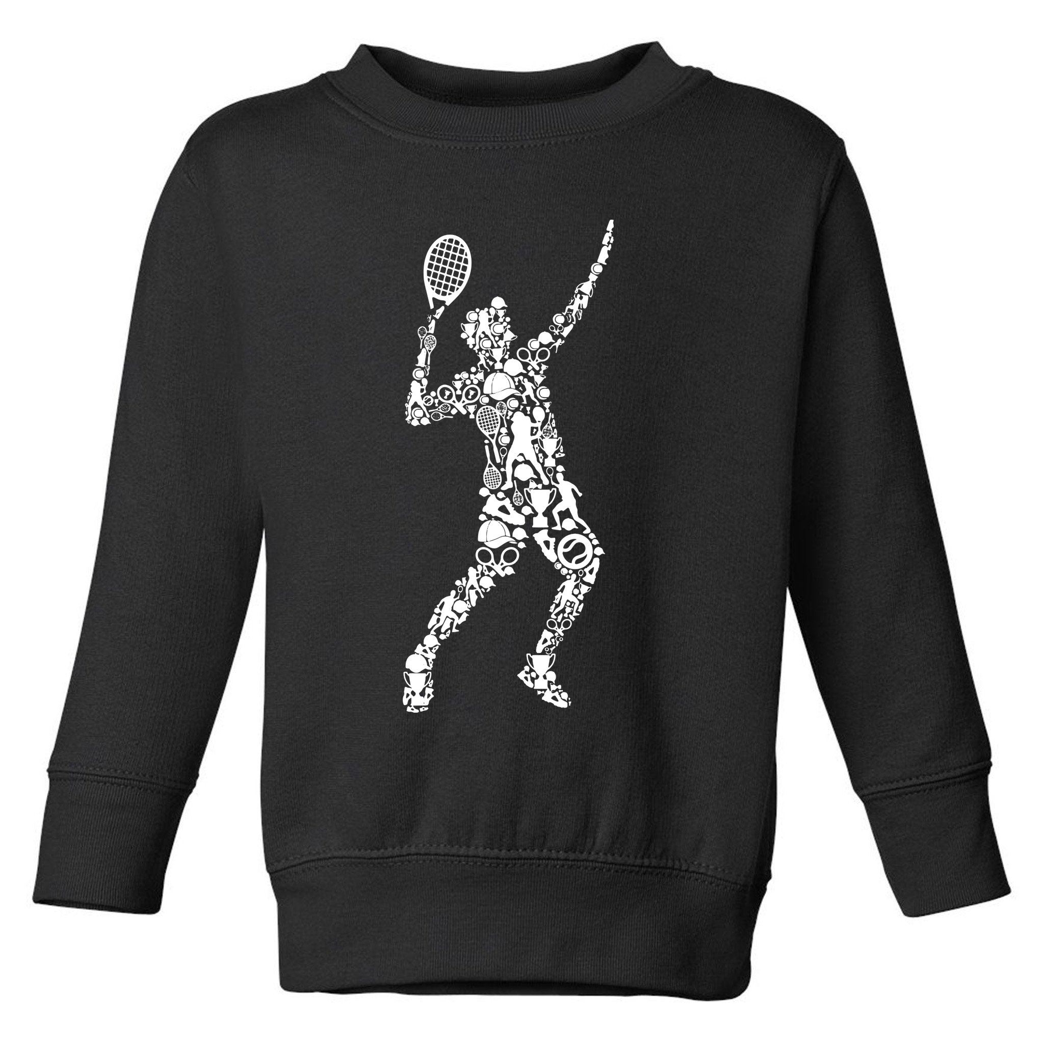 Tennis Player Toddler Sweatshirt