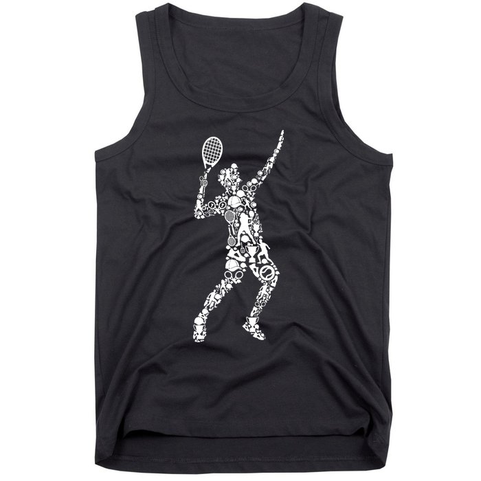 Tennis Player Tank Top