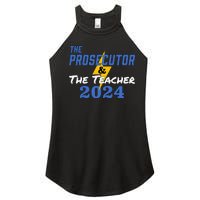 The Prosecutor & The Teacher 2024 Harris Walz Women's Perfect Tri Rocker Tank