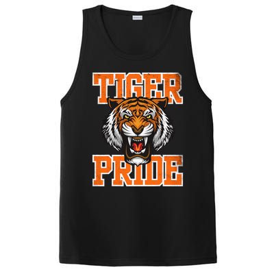 Tiger Pride Tiger Mascot School Sports Team PosiCharge Competitor Tank