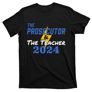 The Prosecutor & The Teacher 2024 Harris Walz Presidential T-Shirt