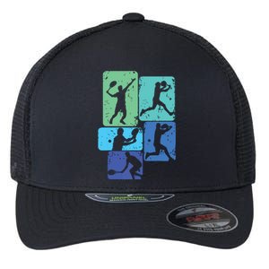 Tennis Player Flexfit Unipanel Trucker Cap