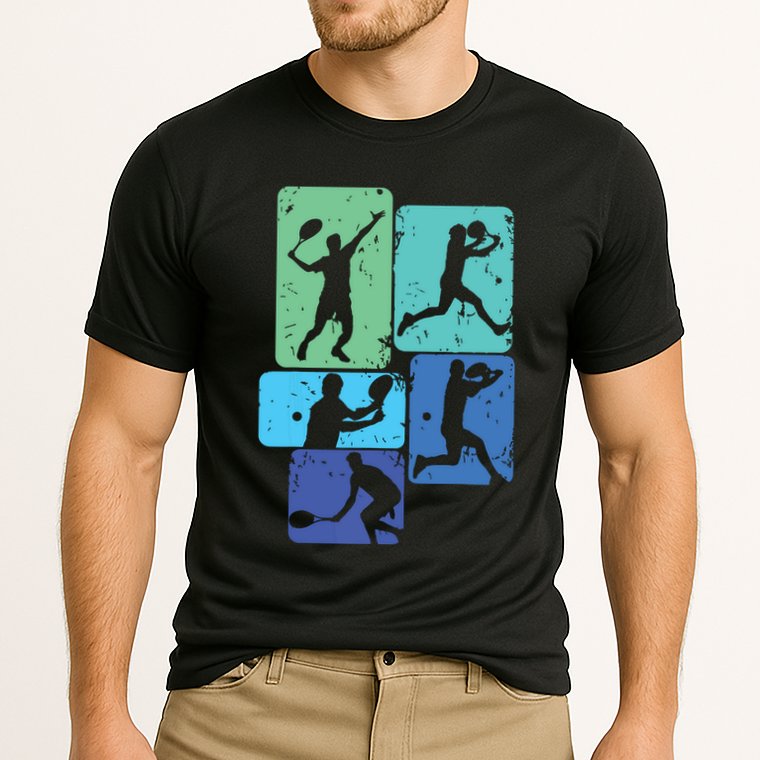 Tennis Player Cooling Performance Crew T-Shirt