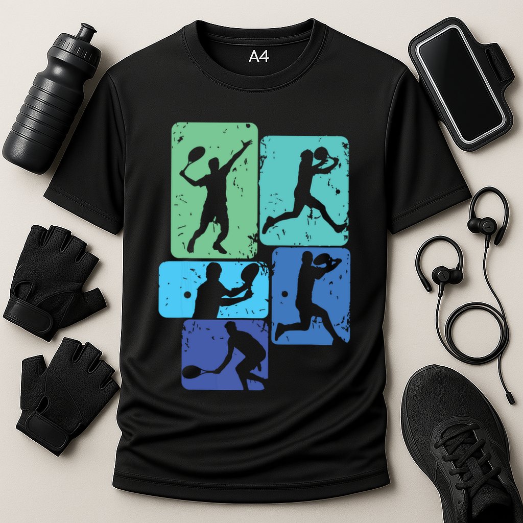 Tennis Player Cooling Performance Crew T-Shirt