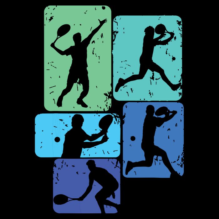 Tennis Player Cooling Performance Crew T-Shirt