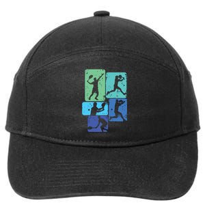 Tennis Player 7-Panel Snapback Hat