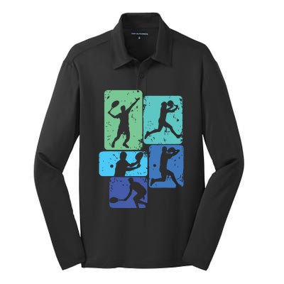 Tennis Player Silk Touch Performance Long Sleeve Polo