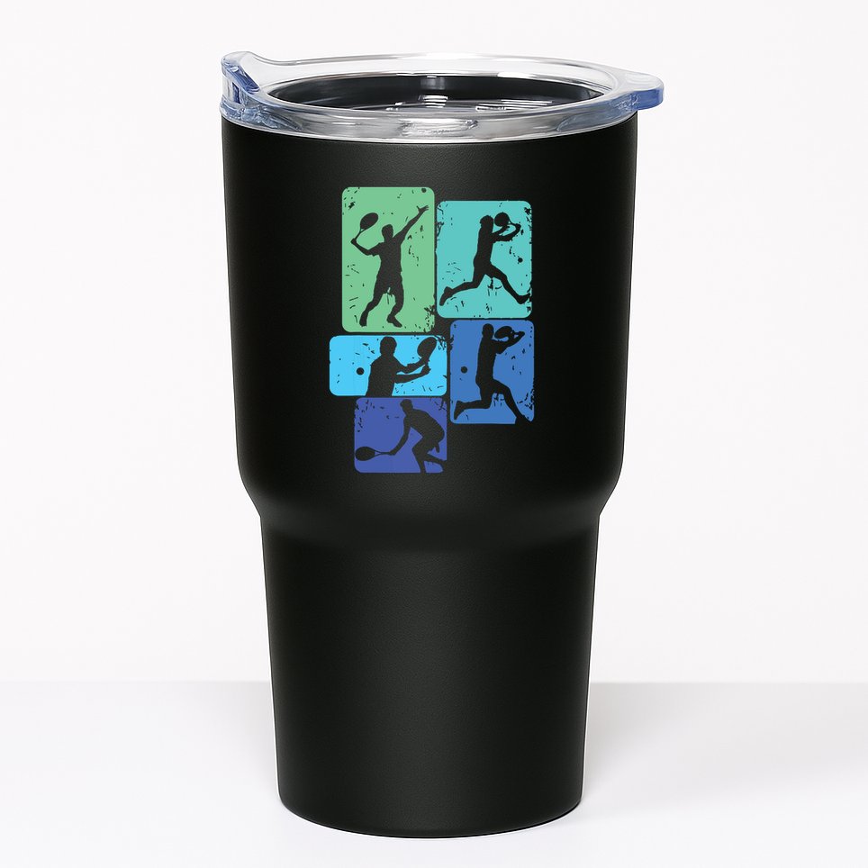 Tennis Player Tumbler