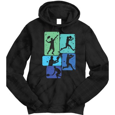 Tennis Player Tie Dye Hoodie
