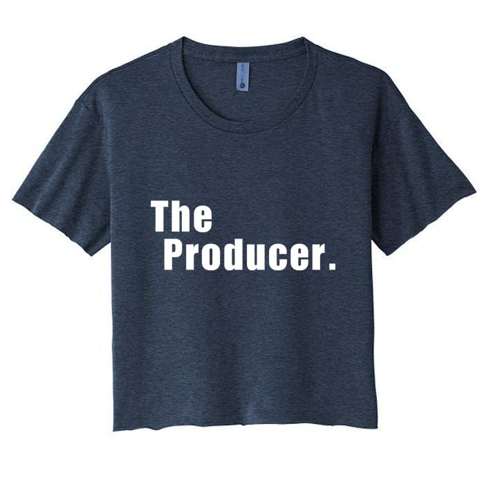The Producer. Women's Crop Top Tee
