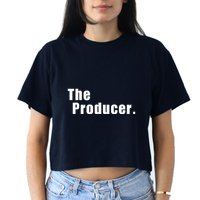 The Producer. Women's Crop Top Tee