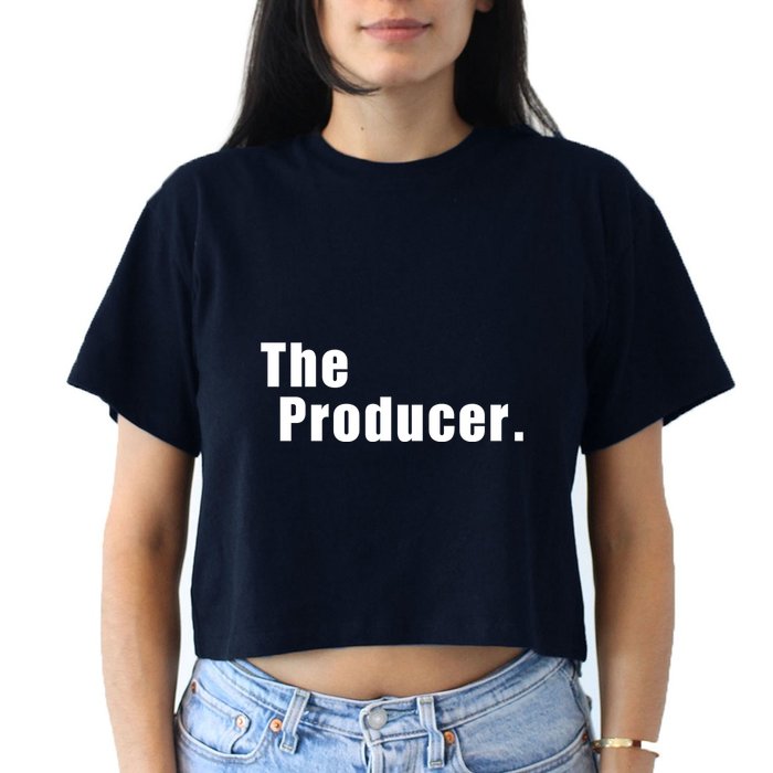 The Producer. Women's Crop Top Tee