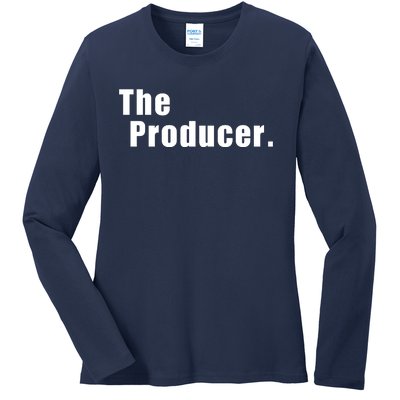 The Producer. Ladies Long Sleeve Shirt