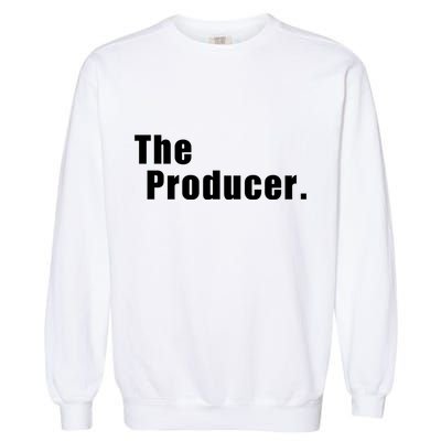 The Producer. Garment-Dyed Sweatshirt