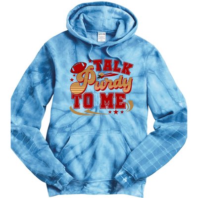 Talk Purty To Me Tie Dye Hoodie