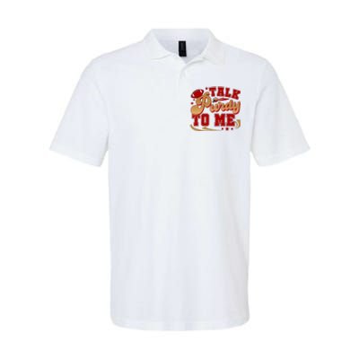 Talk Purty To Me Softstyle Adult Sport Polo