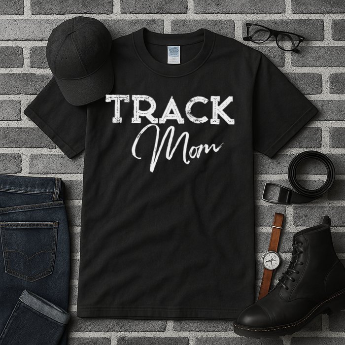 Track Proud Track & Field Mom Tall T-Shirt