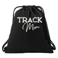 Track Proud Track & Field Mom Drawstring Bag
