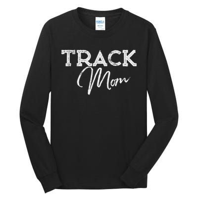 Track Proud Track & Field Mom Tall Long Sleeve T-Shirt