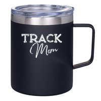 Track Proud Track & Field Mom 12oz Stainless Steel Coffee Mug