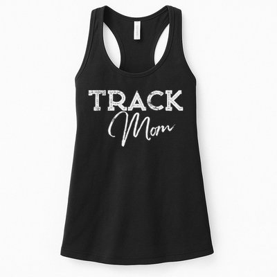 Track Proud Track & Field Mom Womens Tank Top