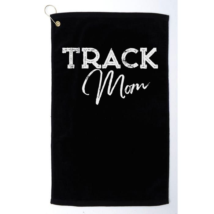 Track Proud Track & Field Mom Golf Towel