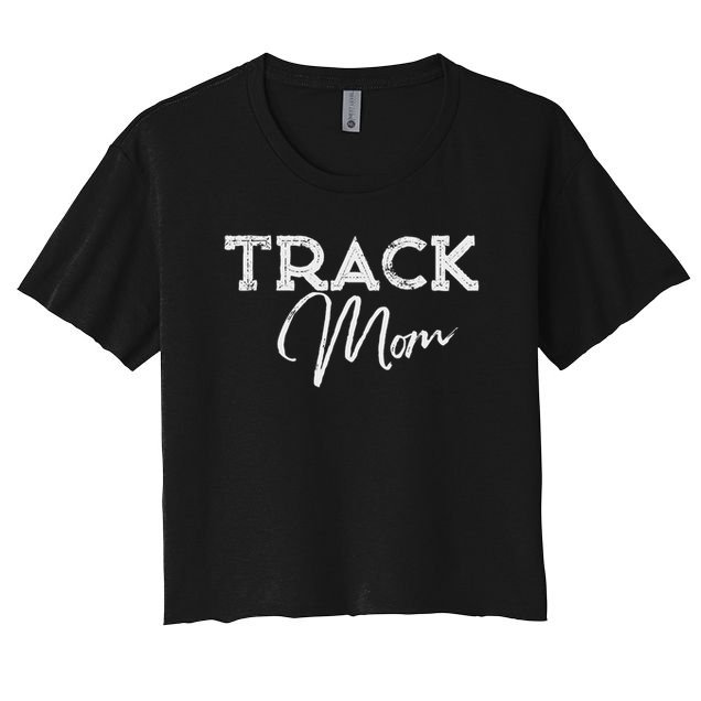 Track Proud Track & Field Mom Crop Top