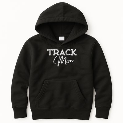 Track Proud Track & Field Mom Kids Hoodie