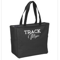 Track Proud Track & Field Mom Zip Tote Bag