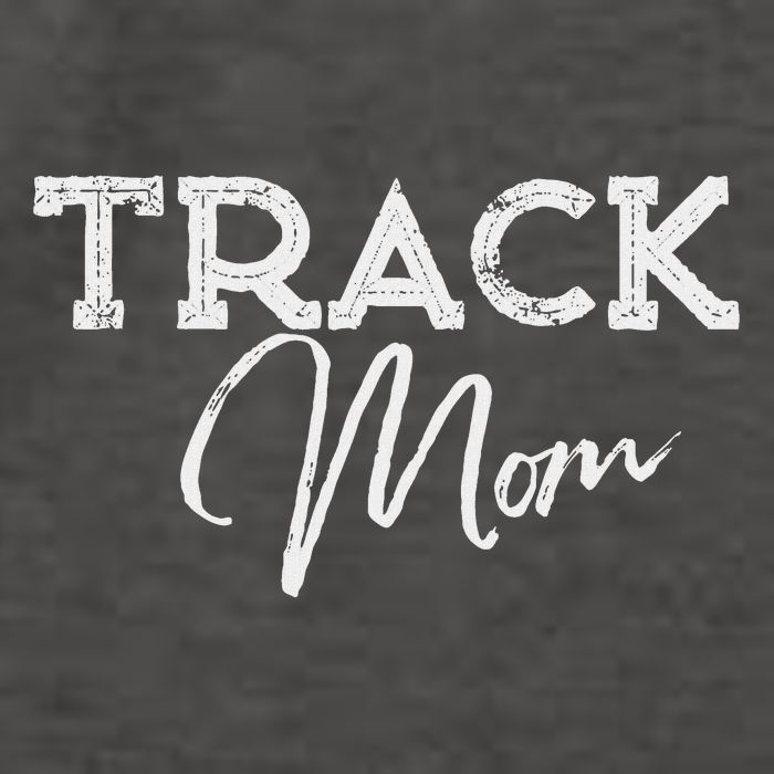 Track Proud Track & Field Mom Vector Backpack