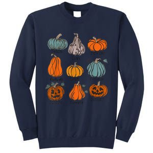 Teacher Pumpkins Trick Or Teach Halloween Teach Love Inspire Tall Sweatshirt