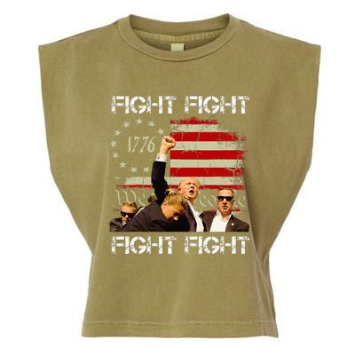 Trump Pennsylvania Trump 2024 Fight! Garment-Dyed Women's Muscle Tee