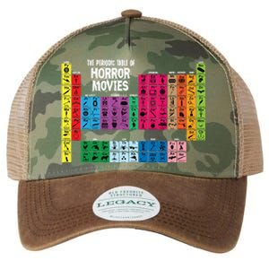 The Periodic Table Of Horror Movies Chemistry Science Legacy Tie Dye Trucker Hat