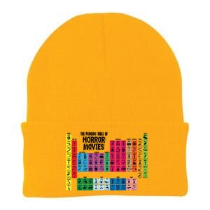 The Periodic Table Of Horror Movies Chemistry Science Knit Cap Winter Beanie