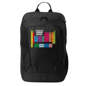 The Periodic Table Of Horror Movies Chemistry Science City Backpack