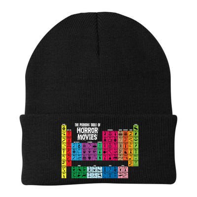 The Periodic Table Of Horror Movies Chemistry Science Beanie