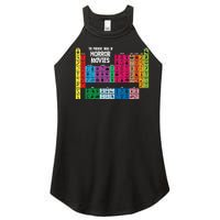 The Periodic Table Of Horror Movies Chemistry Science Women's Perfect Tri Rocker Tank