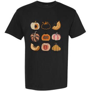 Teacher Pumpkin Teach Love Inspire Trick Or Teach Halloween Garment-Dyed Heavyweight T-Shirt