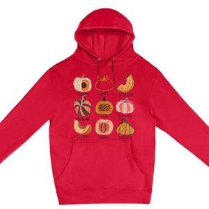 Teacher Pumpkin Teach Love Inspire Trick Or Teach Halloween Premium Pullover Hoodie