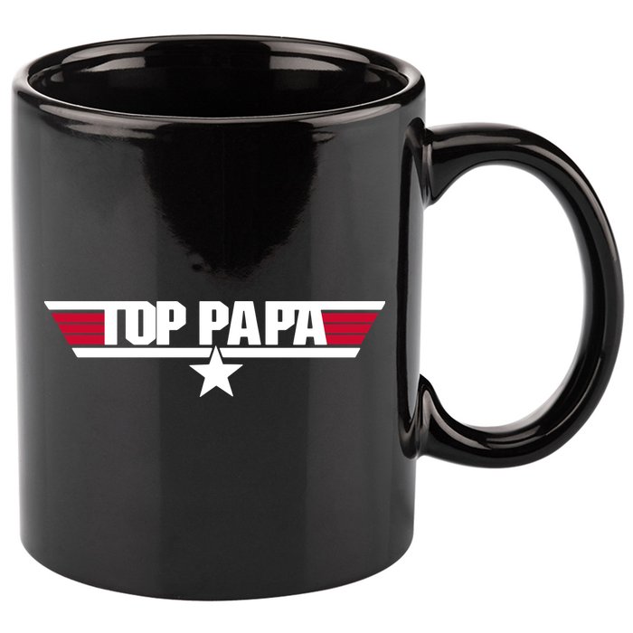 Top Papa 11oz C Handle Ceramic Mug